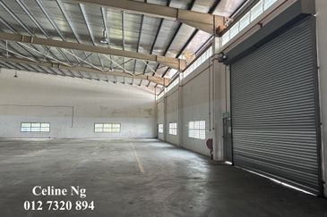 Kempas, Semi Detached Factory for Rent