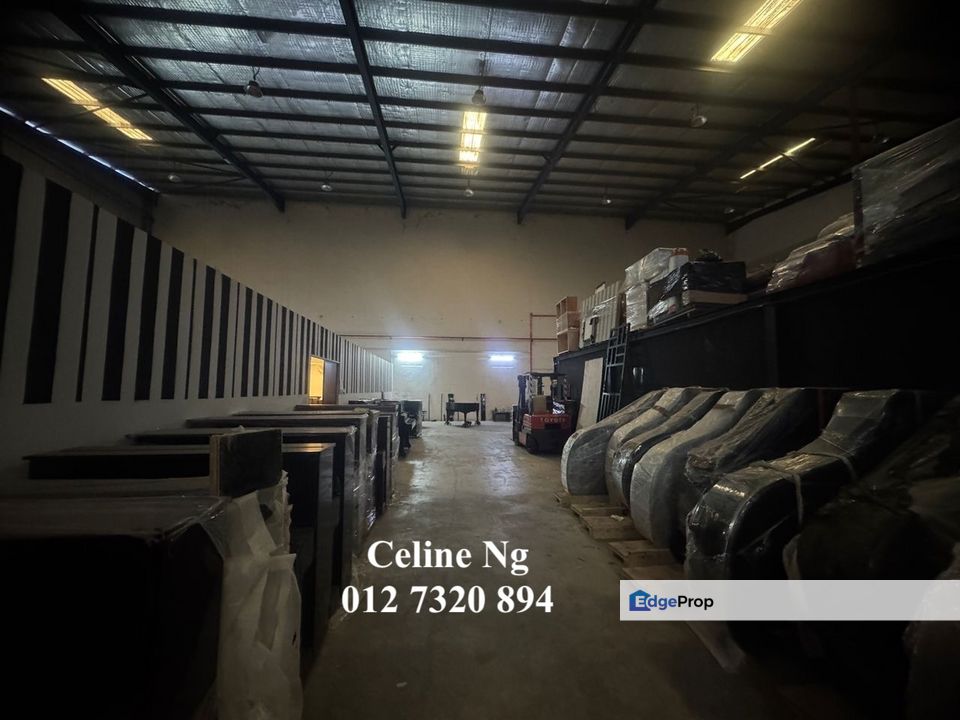 Taman Perindustrian Sri Plentong, Semi Detached Factory for Sale , Johor, Masai