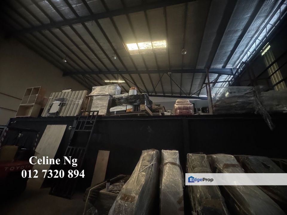 Taman Perindustrian Sri Plentong, Semi Detached Factory for Sale , Johor, Masai