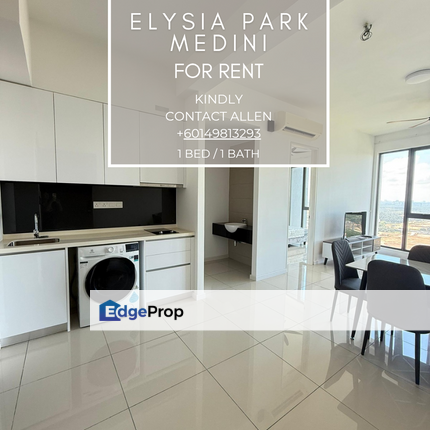 Elysia Park Residence, Medini Fully Furnished 1-Bedroom Unit, Johor, Nusajaya