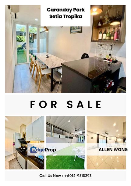 Caranday Park, Setia Tropika  Spacious Double-Storey Cluster Home – Renovated & Move-In Ready, Johor, Johor Bahru