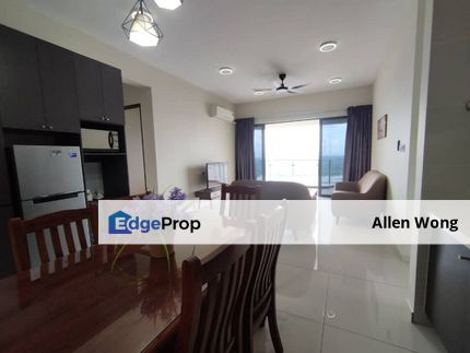"🌊 **Stunning Sea View at Lovell, Country Garden Danga Bay!** 34th Floor, 3+1 Bed, 4 Bath, Fully Furnished – RM3500/Month!", Johor, Johor Bahru