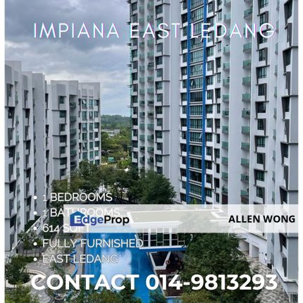 Fully Furnished Impiana East Ledang Unit, Perfect for Singles or Couples, Johor, 