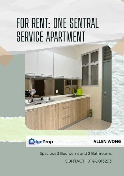 Fully Furnished 3-Bed Unit in One Sentral, Johor, Nusajaya