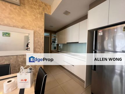 Singapore & Sea View! Fully Furnished 3-Bed Unit @ Tropez Residences for Rent, Johor, Johor Bahru