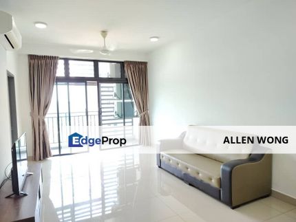 Citywood Apartment: Fully Furnished, High Floor 2-Bedroom Near Danga Bay, Johor, Johor Bahru