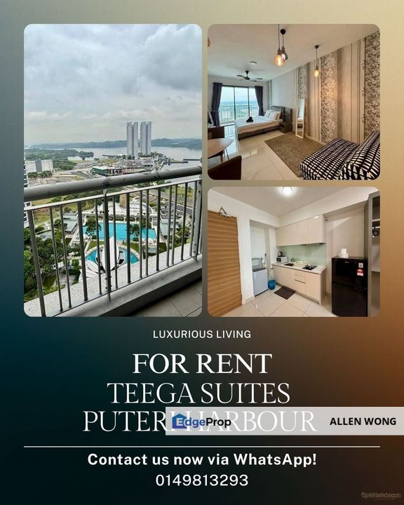 Teega Suites Fully Furnished High-Level Studio in Puteri Harbour
, Johor, Kota Iskandar
