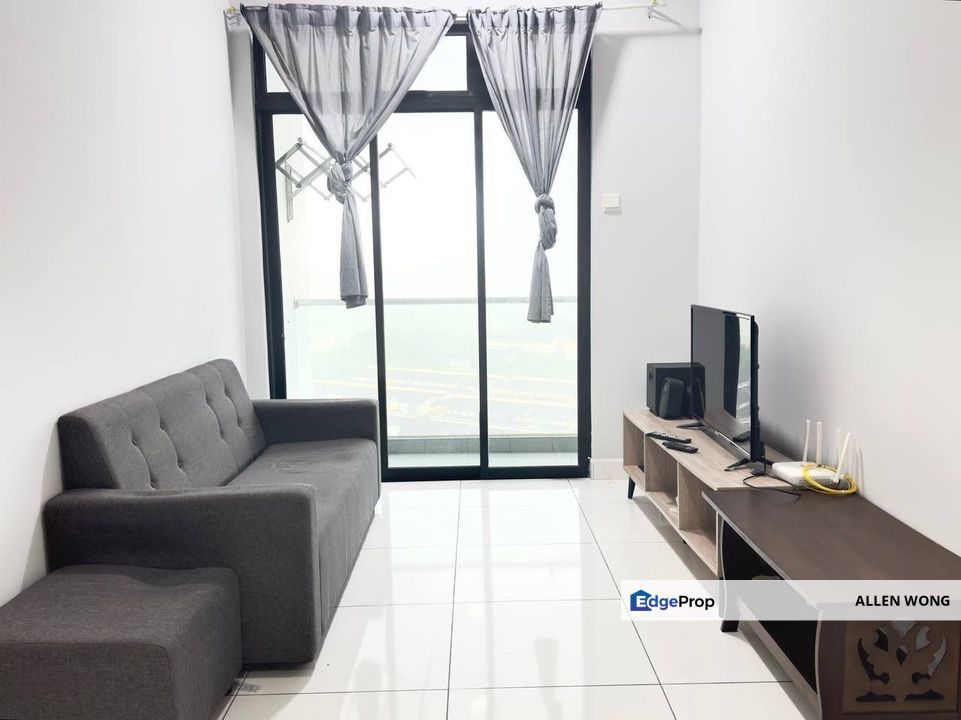 For Rent: Fully Furnished 1-Bed Platino Service Apt @ Paradigm Mall Skudai , Johor, Johor Bahru