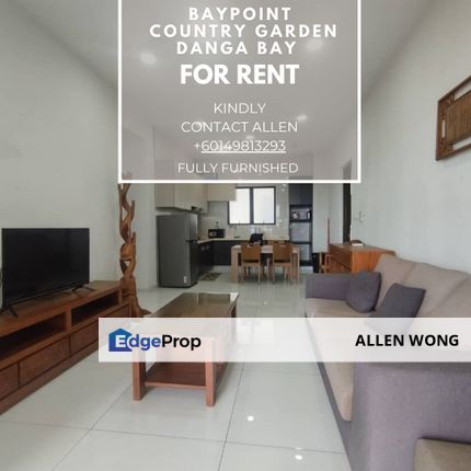 Baypoint @ Country Garden Danga Bay Seaview For RENT, Johor, Johor Bahru