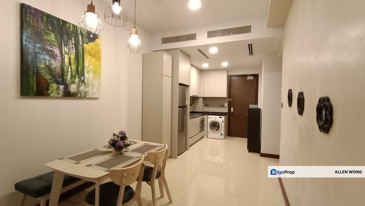 Puteri Cove Residence Sea View 1+1 Bedroom for Rent – Fully Furnished, Johor, Nusajaya