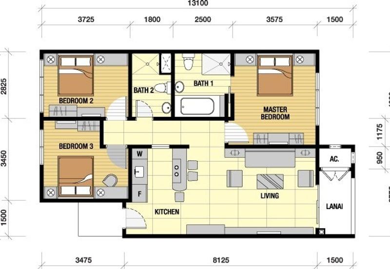 231 TR Serviced Suite