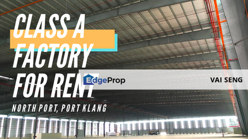 SUPER HIGH SPEC FACTORY RENT NORTH PORT PORT KLANG, Selangor, Port Klang