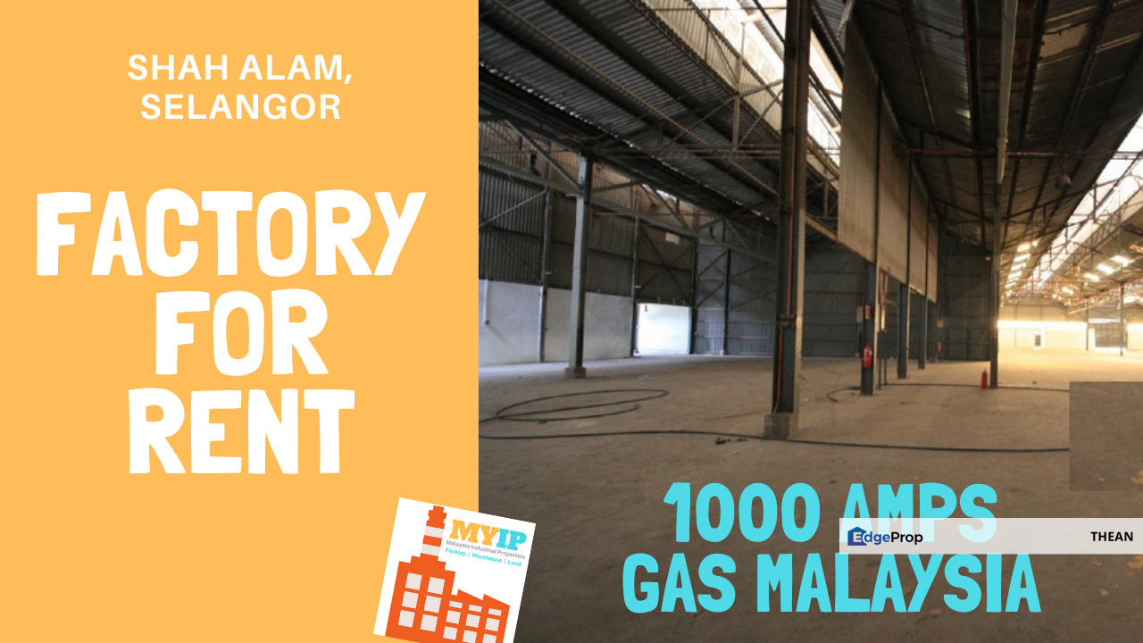 Prime Factory Section 15 Shah Alam High Amp Gas For Rental Rm151 000 By Thean Edgeprop My