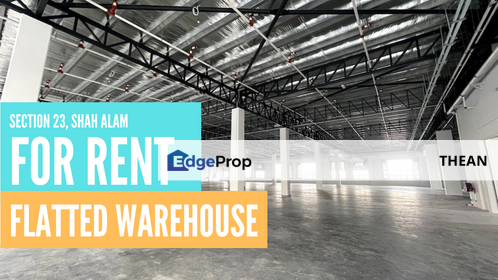 MULTI LEVEL FLATTED WAREHOUSE SHAH ALAM, Selangor, Shah Alam