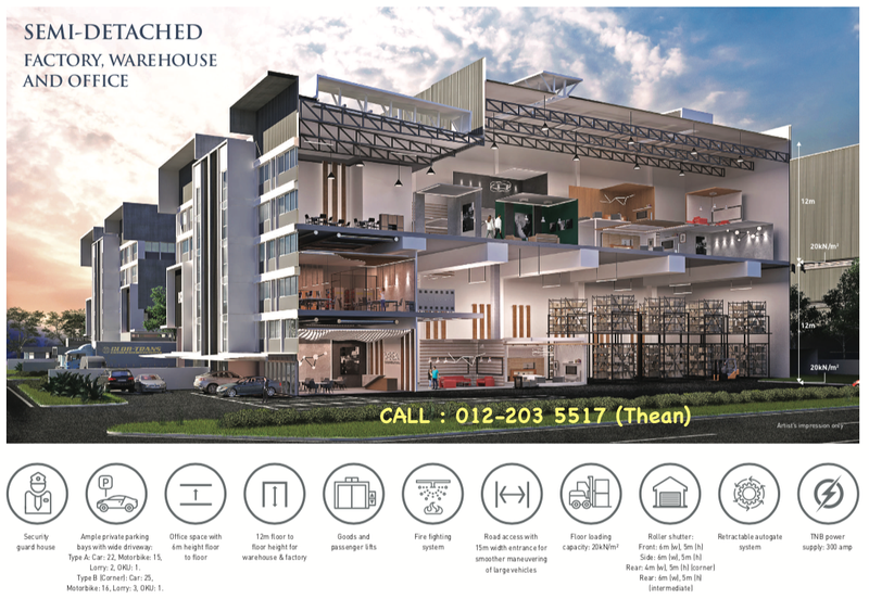 New Industrial Development @ Bukit Jelutong Industrial Park, Seksyen U8