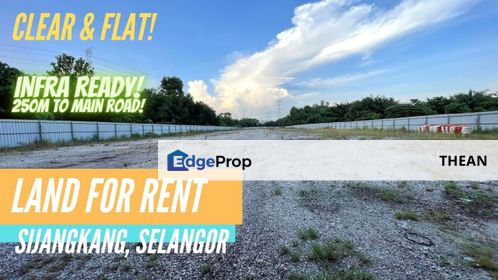 BATU 8 SIJANGKANG FLAT LAND WITH FENCING AND READY INFRASTRUCTURE, Selangor, Telok Panglima Garang