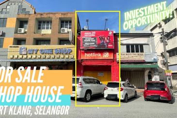 Port Klang Investment Opportunity 1.5Sty Shop House Near Future Sunway Pier