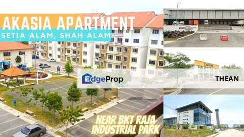 Akasia Apartment Setia Alam Nearby Bukit Raja Industrial Zone, Selangor, Setia Alam/Alam Nusantara