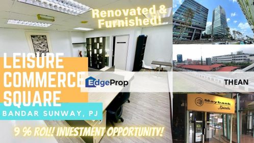 Investment Opportunity 9% ROI Fully Furnished Prime Bandar Sunway, Subang, PJ Location, Selangor, Subang Jaya