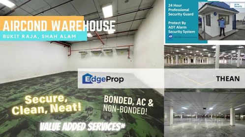 Air-Conditioned Public Bonded and Non-Bonded Warehouse, Selangor, Klang