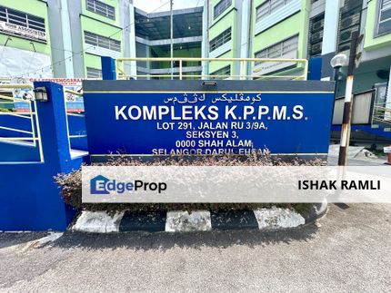 Office Space at Kompleks KPPMS, Seksyen 3, Shah Alam (RENOVATED), Selangor, Shah Alam