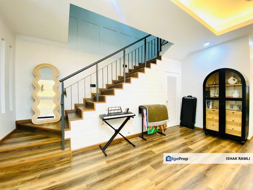 Saujana Perdana, Sungai Buloh Double Storey Terrace Tresna Teruntum For Sale Fully Renovated, Selangor, Sungai Buloh