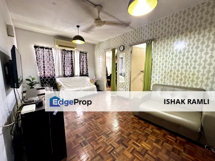 Flat PKNS Seksyen 8, Shah Alam For Sale Low Level, Selangor, Shah Alam
