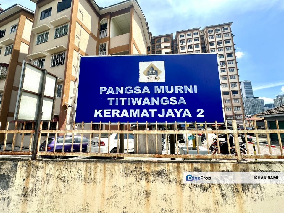 Pangsa Murni Titiwangsa, Keramat Jaya 2, Kuala Lumpur for sale TERMURAH, Kuala Lumpur, Wangsa Maju