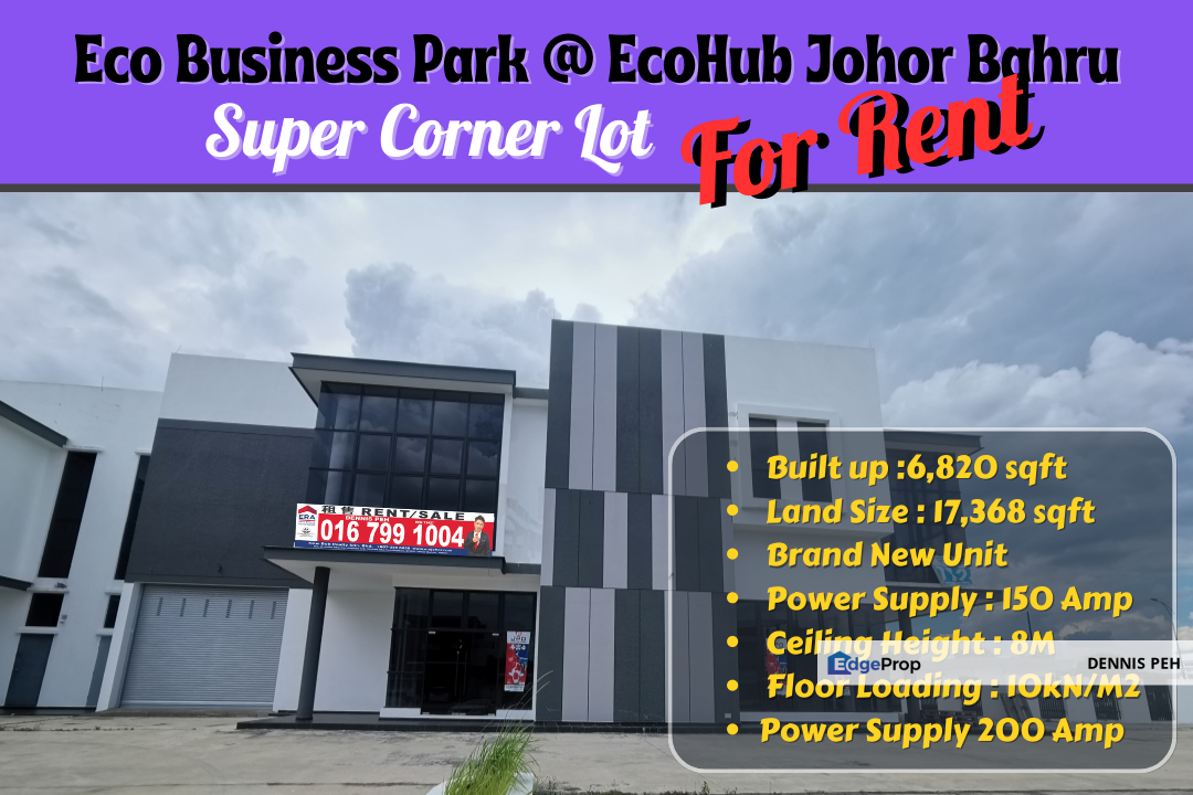 Eco Business Park @ Eco Hub for Sale @RM13,000 By DENNIS PEH | EdgeProp.my