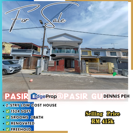 Pasir Putih,Jln Asli 2-stry Low Cost House For Sale (Renovated), Johor, Pasir Gudang