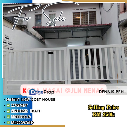 Kota Masai@Jln Nenas 2-stry Low Cost Renovated House For Sale, Johor, Pasir Gudang