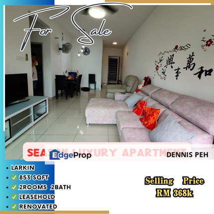 Season Luxury Aaprtment@Larkin 2room Renovated House For Sale, Johor, Johor Bahru