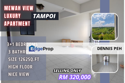 Mewah View Condo Tampoi Full Loan , Johor, Johor Bahru