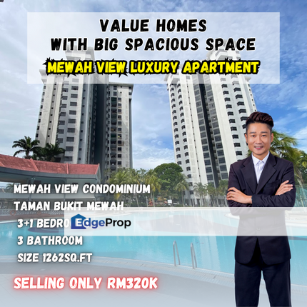 Mewah View Condo Tampoi Full Loan , Johor, Johor Bahru