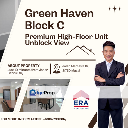 Green Haven Premium High-Floor Unit, Johor, Masai