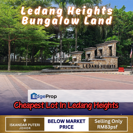 Ledang Heights Bungalow land Super Offer , Johor, Johor Bahru