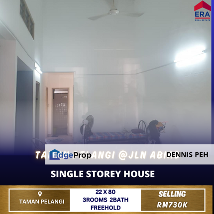 Tmn Pelangi@Jln Abiad 1-stry House For Sale, Johor, Johor Bahru