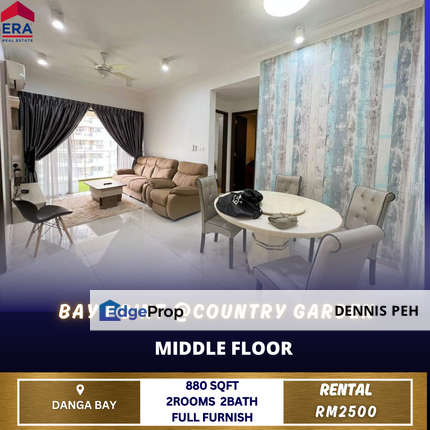 Baypoint @Country Garden 2rooms Full Furnish For Rent, Johor, Johor Bahru