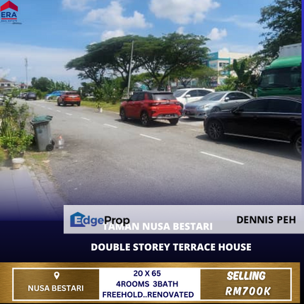 Taman Nusa Bestari 2-stry Reno House For Sale , Johor, Johor Bahru