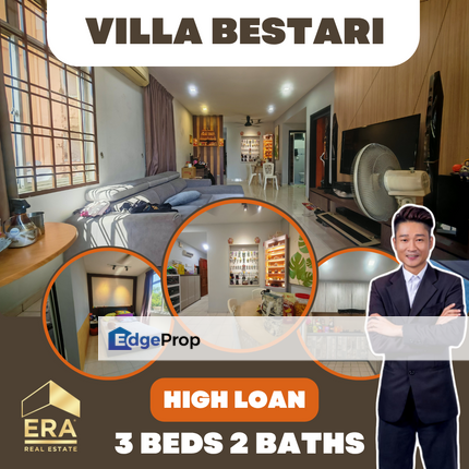 Villa Bestari High Loan Low Floor Renovated Unit, Johor, Skudai