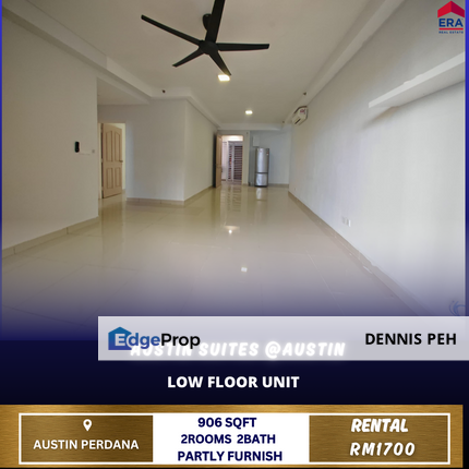 Austin Suites@Austin 2rooms Partly Furnish For Rent, Johor, Johor Bahru