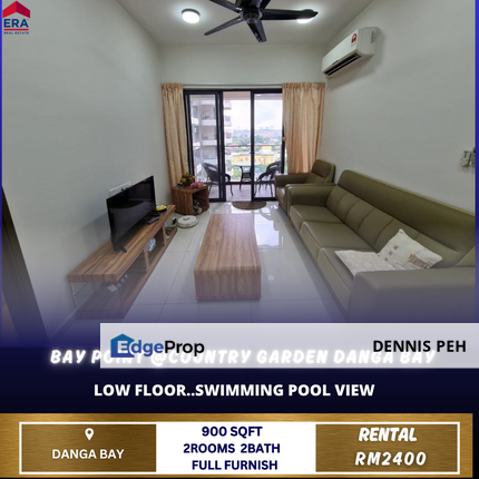 Baypoint @Country Garden 2rooms Full Furnish For Rent, Johor, Johor Bahru