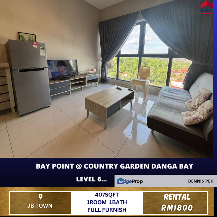 Baypoint @Country Garden 1rooms House For Rent (Full Furnish), Johor, Johor Bahru