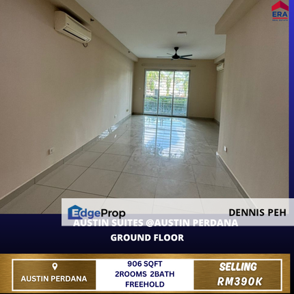 Austin Suites @Austin 2rooms Ground Floor House For Sale, Johor, Johor Bahru