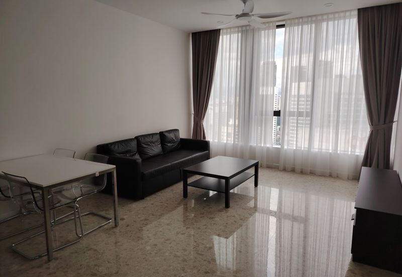 3 Rooms 3 Bathrooms Partially Furnished For Rent