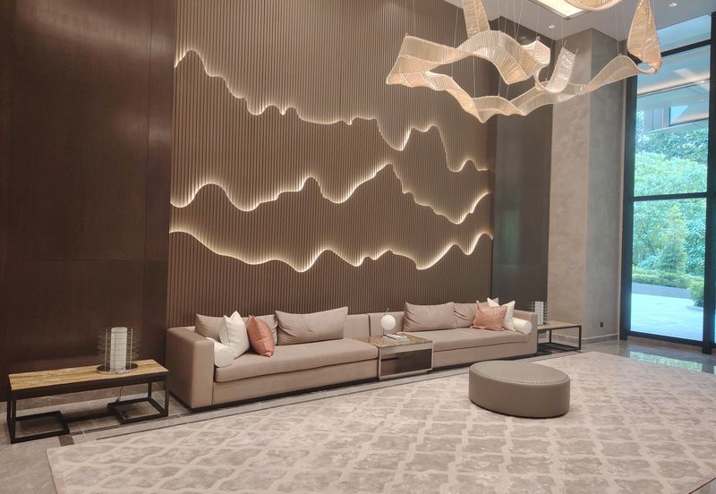 3 Rooms 3 Bathrooms Partially Furnished For Rent