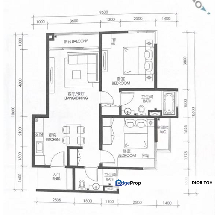 FOR RENT Royce Residence I 2Br @ KLCC, Kuala Lumpur, KLCC