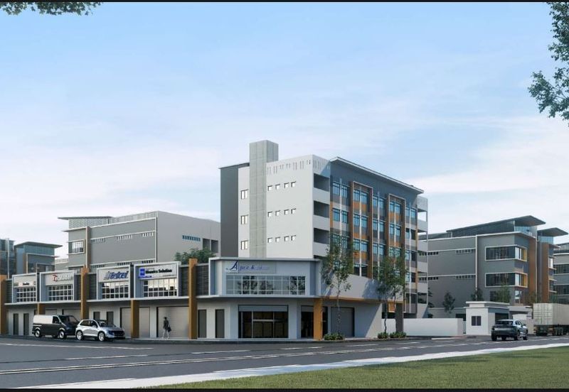 3 Storey Semi-D factory with lift @ Kajang Industrial park