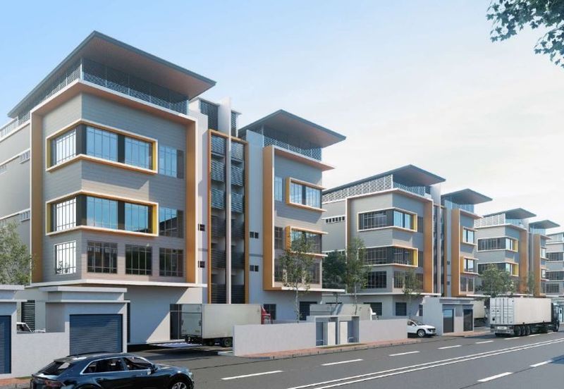 3 Storey Semi-D factory with lift @ Kajang Industrial park