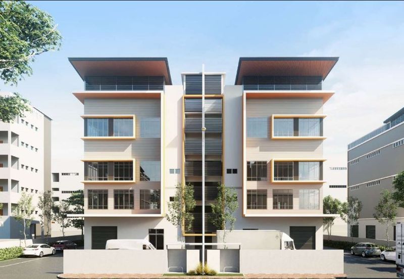 3 Storey Semi-D factory with lift @ Kajang Industrial park